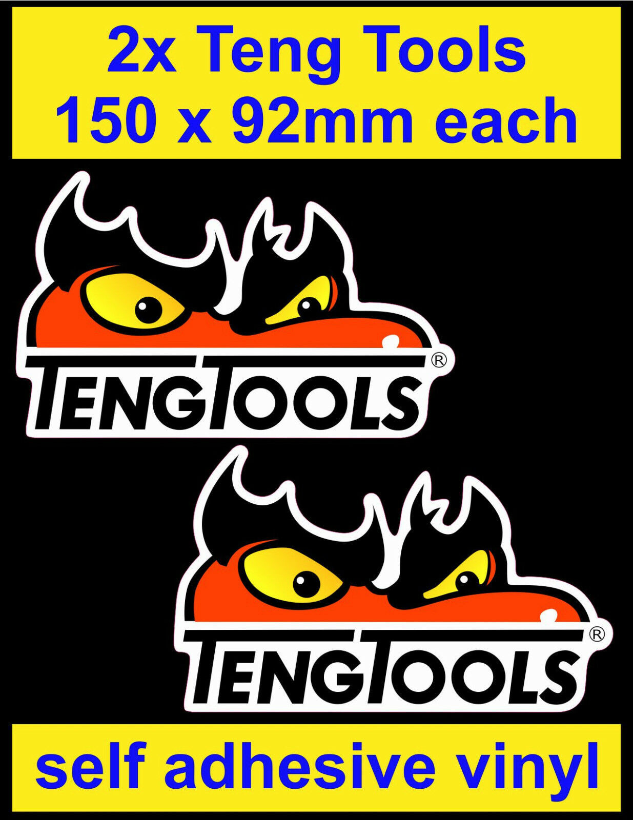 Workshop Tools Logo - Voor 2 Teng Gereedschap Sponsor Stickers