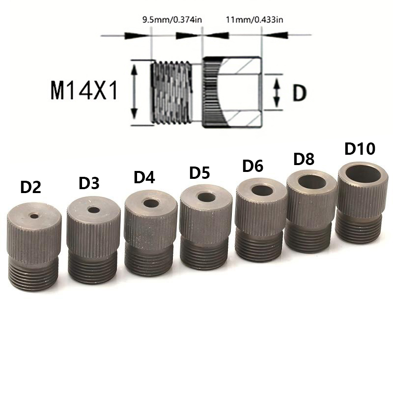 Dowel Jig Kit - 7 Stuks Boor Mouw Houtbewerking Boor