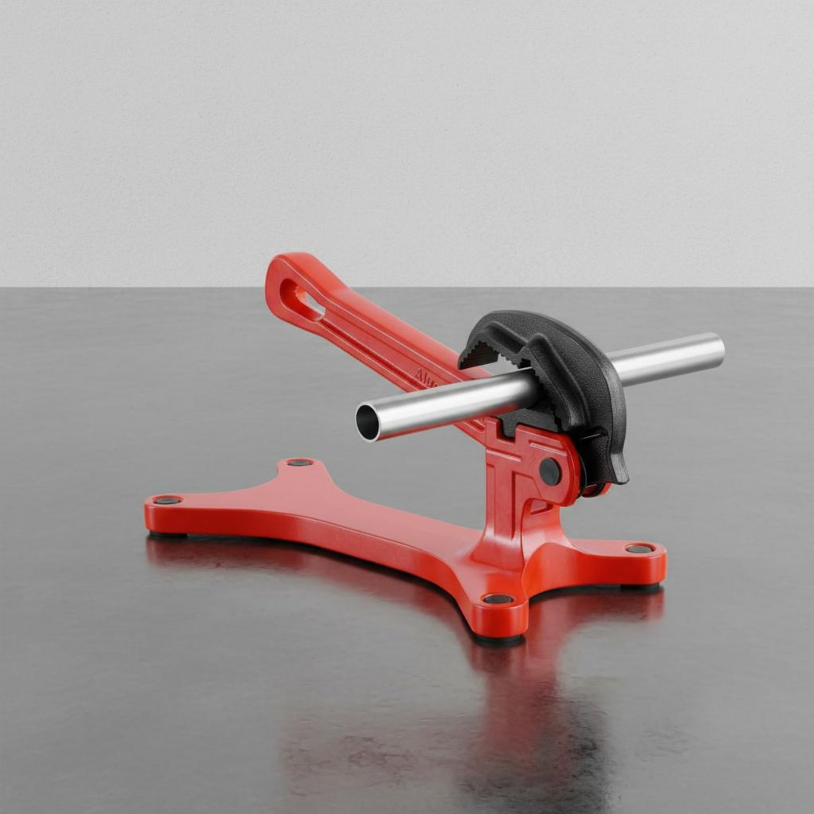 Workshop With Tools - Yoke Pipe Vise Robuuste draagbare pijphoudende