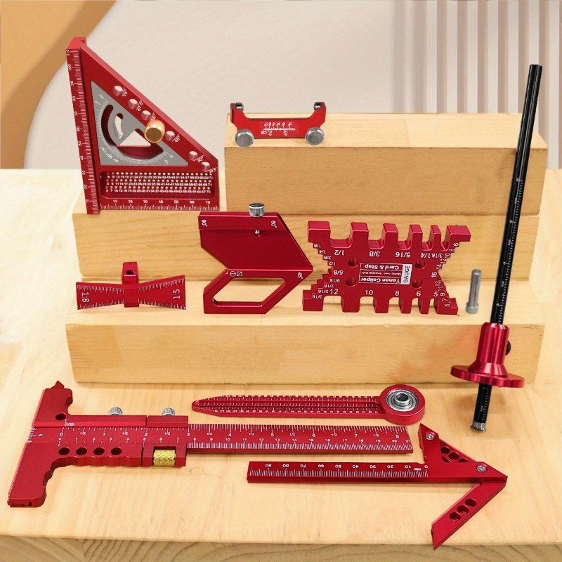Workshop Joinery Tools - Workshop Carpenter Square Set Multifunctionele markeerhulpmiddelen