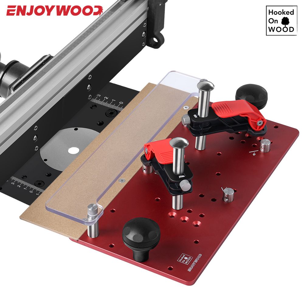 Router Table Insert - Aangesloten Op Router Tafelrail Coping Slee