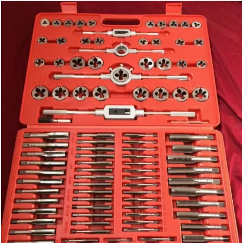 Tap Die Set - Professionele 110-delige tap- en matrijzenset met
