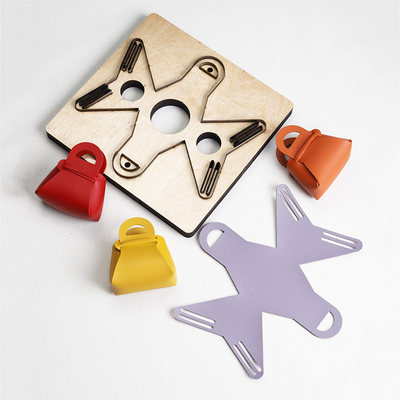 Tap Die Set - Leer snijden gestanst lederen mini tas