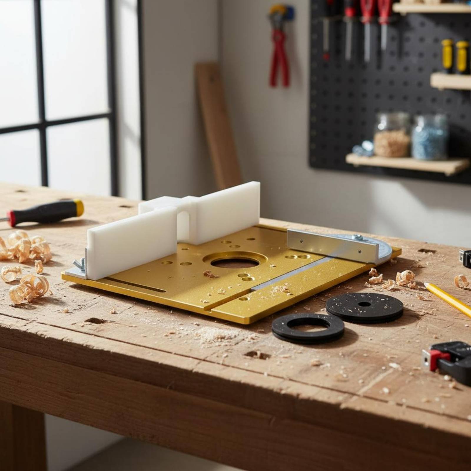 Aluminium freestafel-inzetplaa - Router Table Insert recensie en prijs