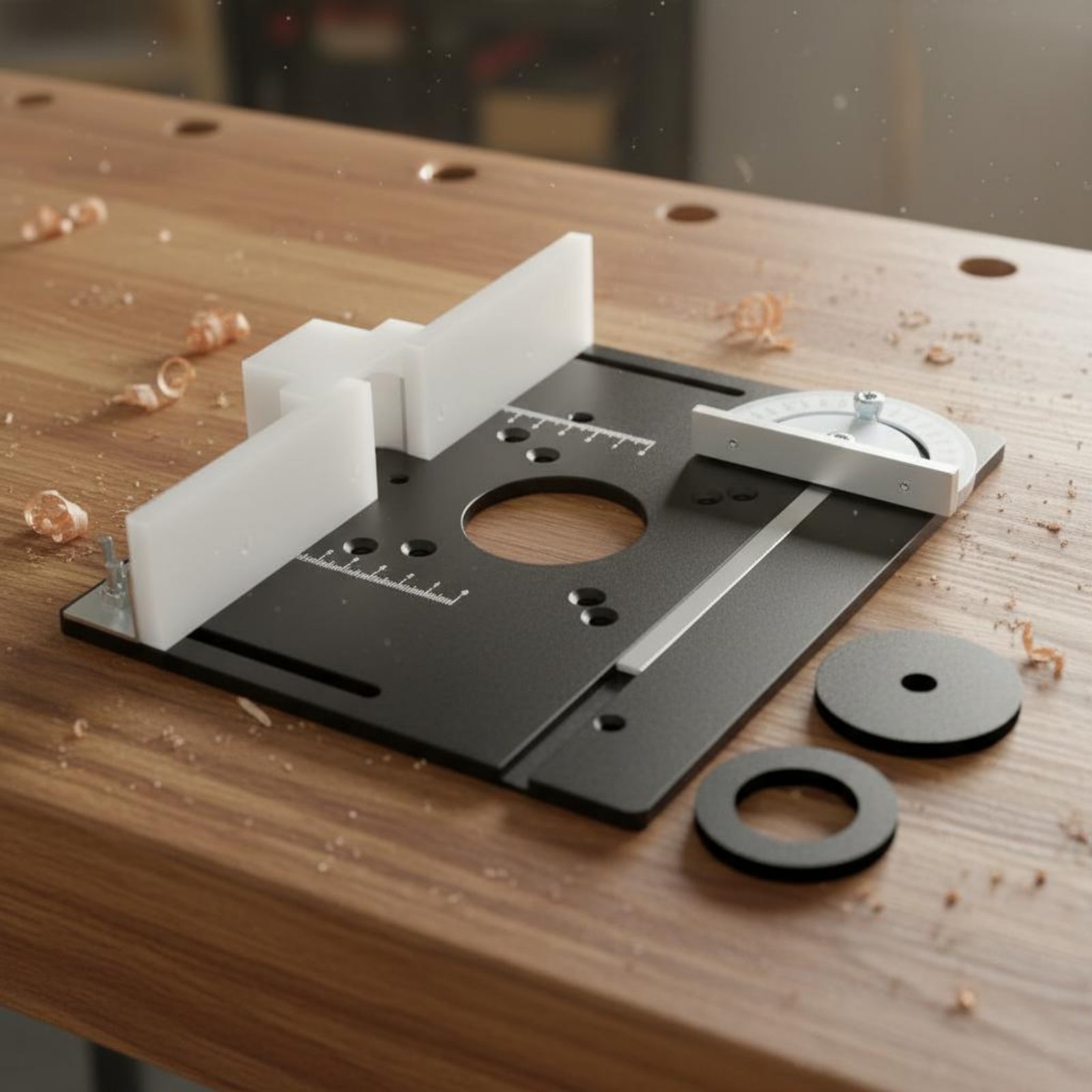 Aluminium freestafel-inzetplaa - Router Table Insert recensie en prijs