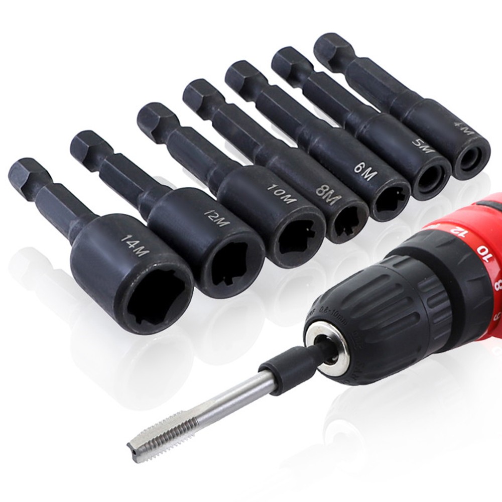 6pcs Tap Die Socket Adapter 1/ - Tap Die Set recensie en prijs