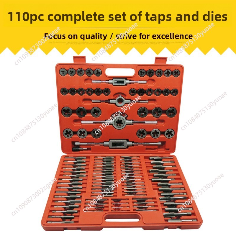 110 stks Lager Staal Tap & Die - Tap Die Set recensie en prijs