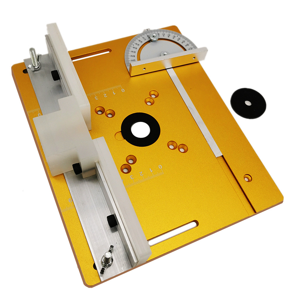 Aluminium routertafel inzetpla - Router Table Insert recensie en prijs