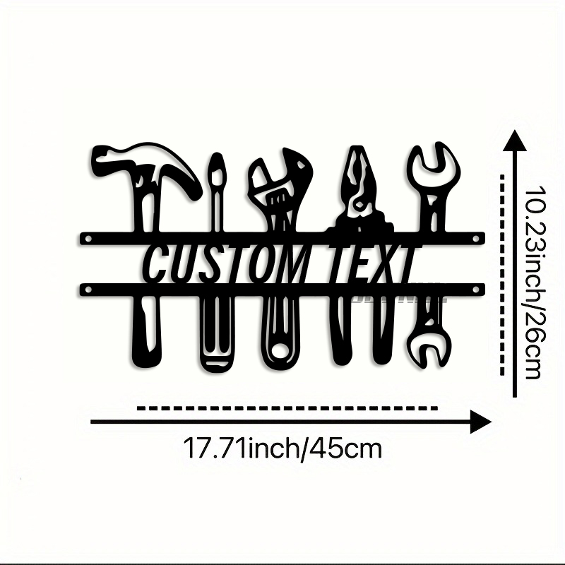 DIY industriële stijl ijzeren  - Workshop Tools Name recensie en prijs