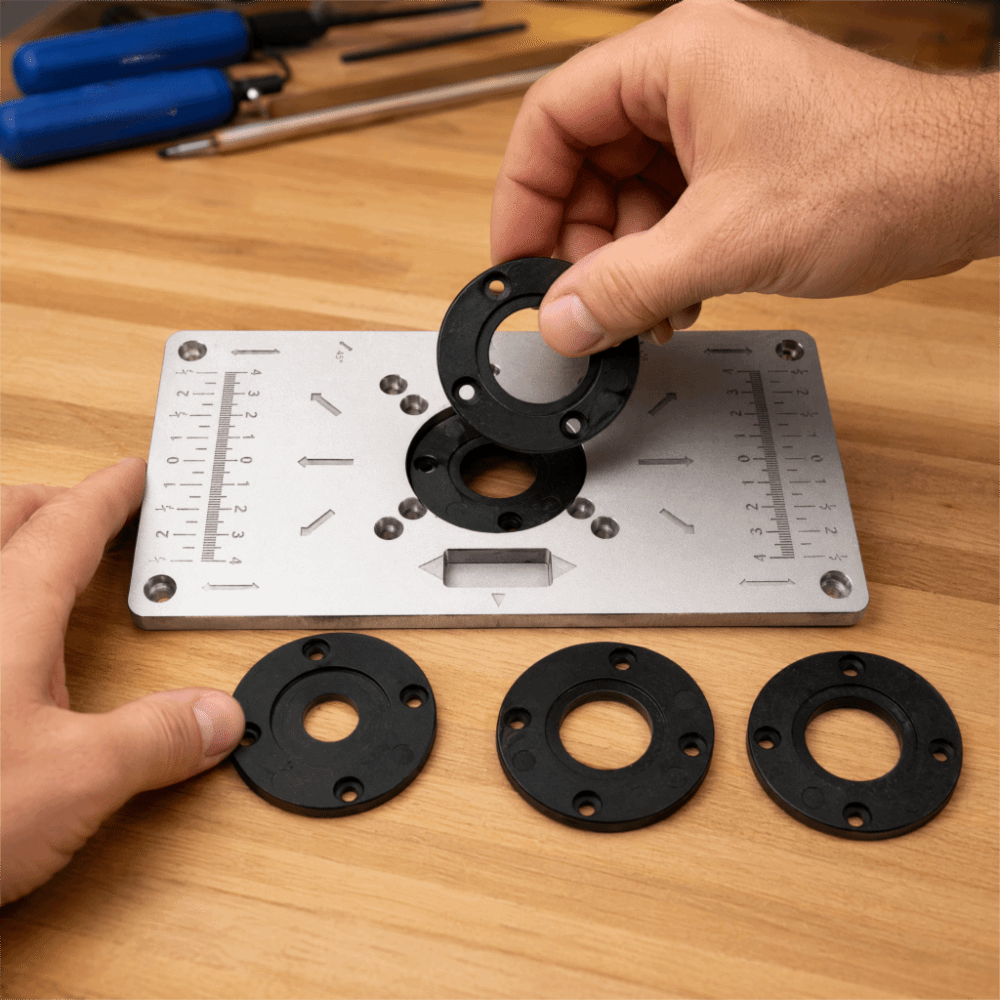 Aluminium Router Tafel Inzetpl - Router Table Insert recensie en prijs