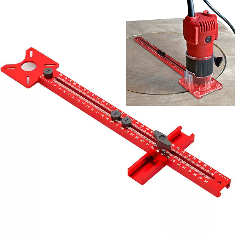 3-in-1 Routerfrees Groefbeugel - Dowel Jig Kit recensie en prijs
