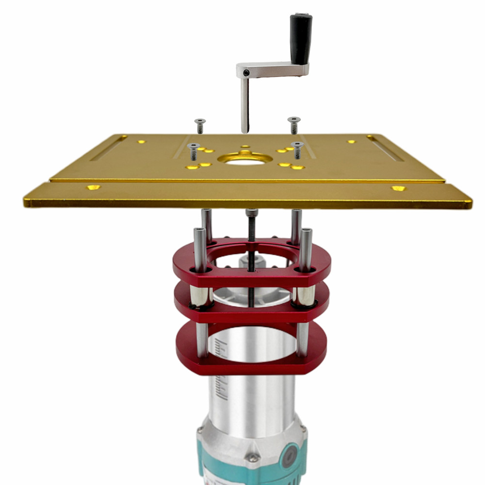 Aluminium freesliftset met inz - Router Table Insert recensie en prijs