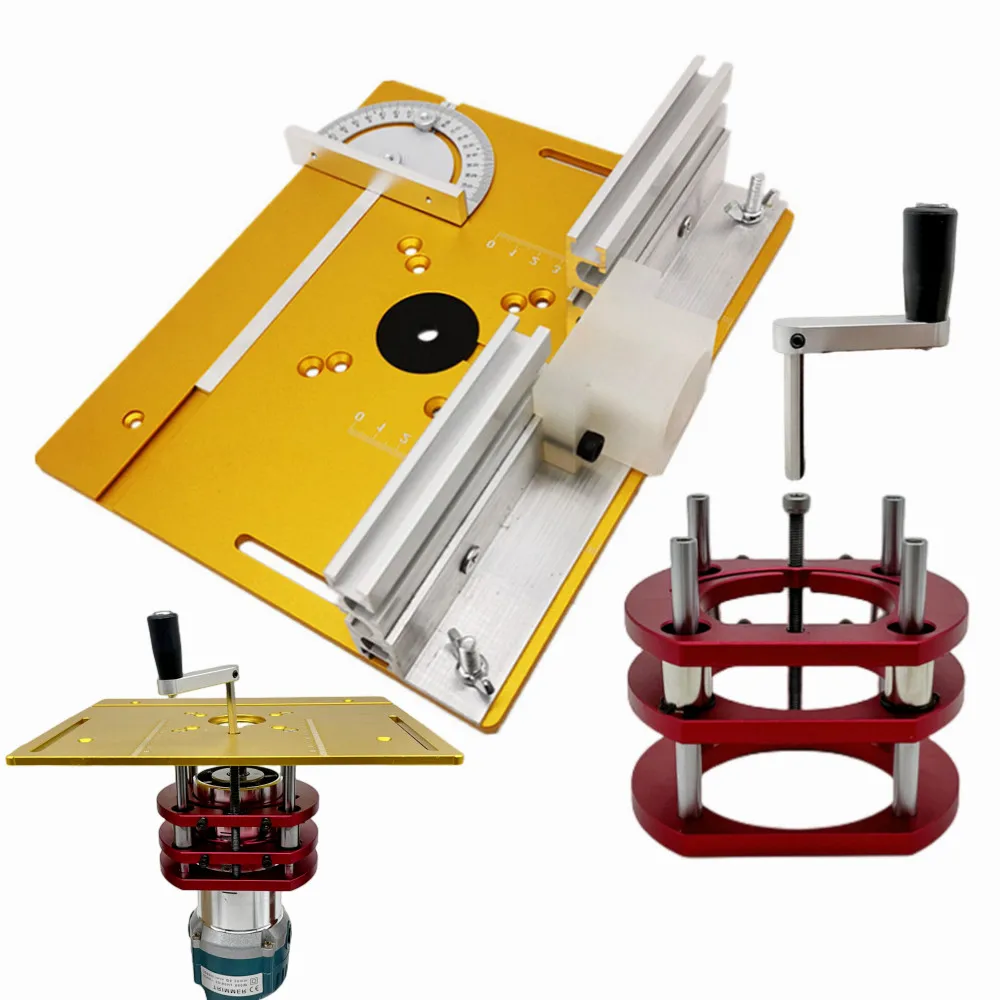 Aluminium freesliftset met inz - Router Table Insert recensie en prijs