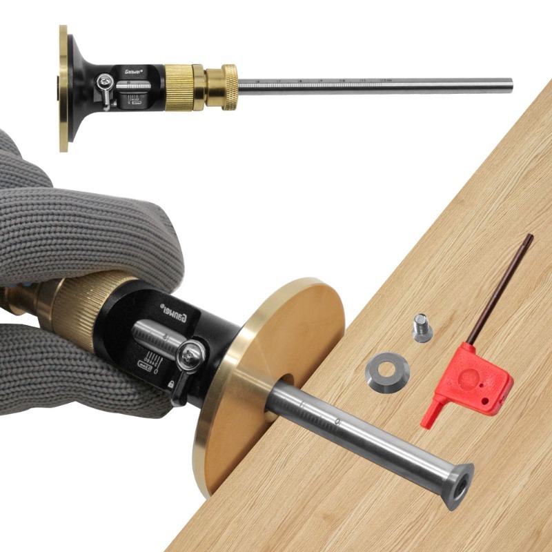 Markering van precisie-meetins - Workshop Joinery Tools recensie en prijs