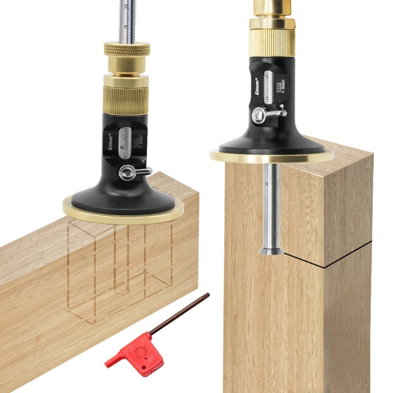 Markering van precisie-meetins - Workshop Joinery Tools recensie en prijs