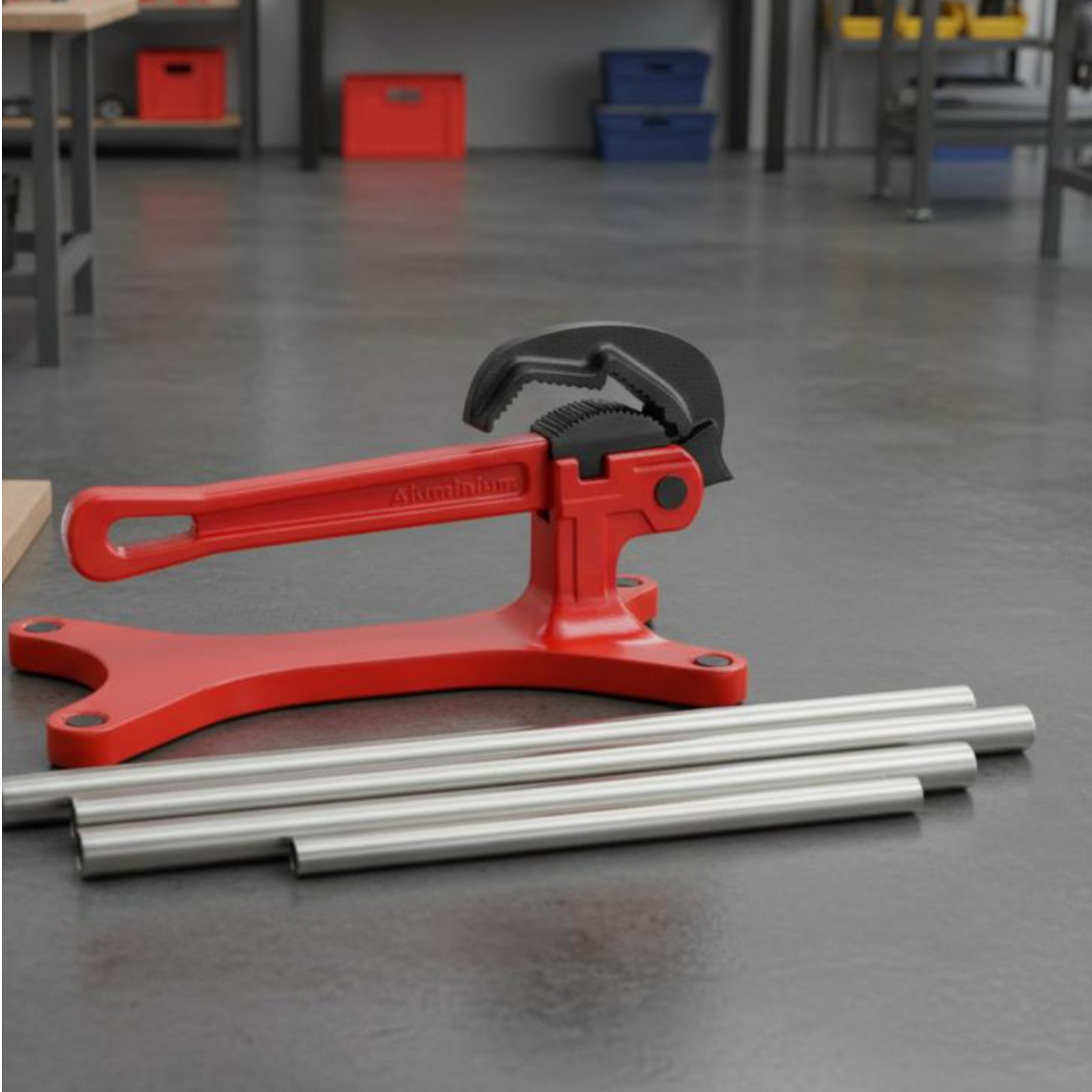 Yoke Pipe Vise Robuuste draagb - Workshop With Tools recensie en prijs