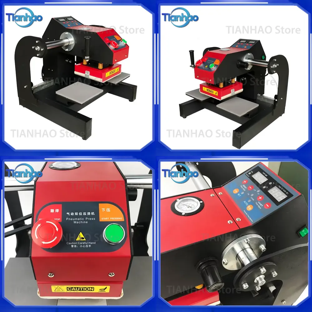 Semi-automatische 15x15cm pneu - Workshop Tools Logo recensie en prijs