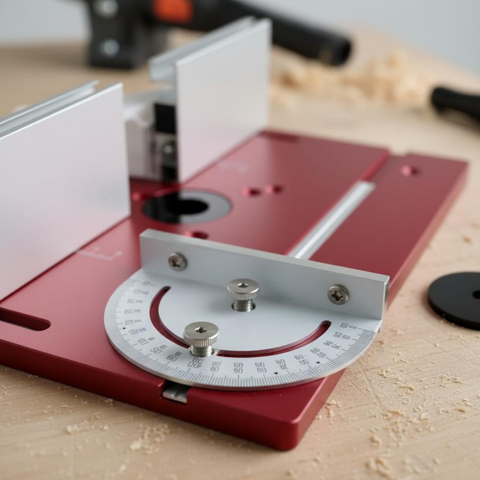 Aluminium router-kiepplaat Nau - Router Table Insert recensie en prijs
