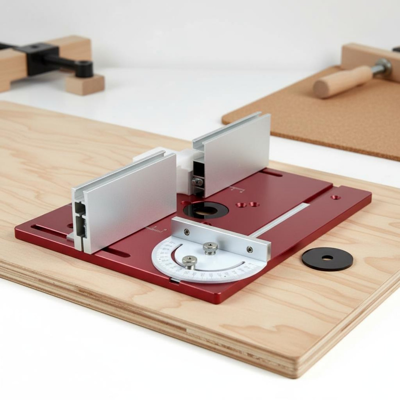 Aluminium router-kiepplaat Nau - Router Table Insert recensie en prijs