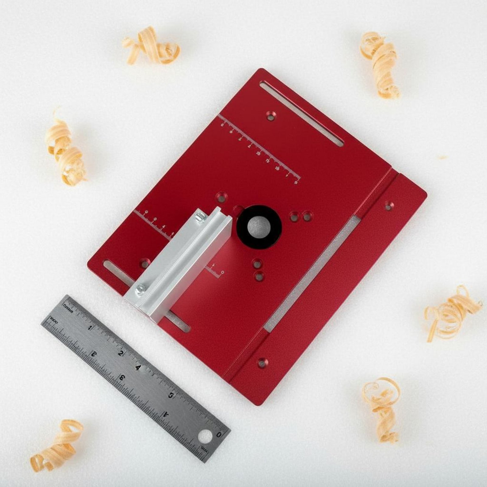 Aluminium router-kiepplaat Nau - Router Table Insert recensie en prijs