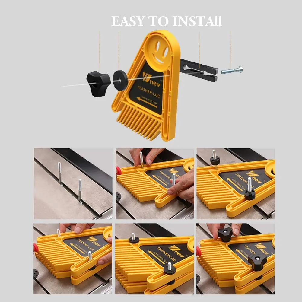 2-pack Feather Board Double Fe - Router Table Insert recensie en prijs