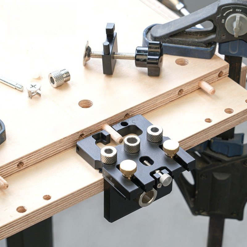 Nieuwe multifunctionele houtbe - Dowel Jig Kit recensie en prijs