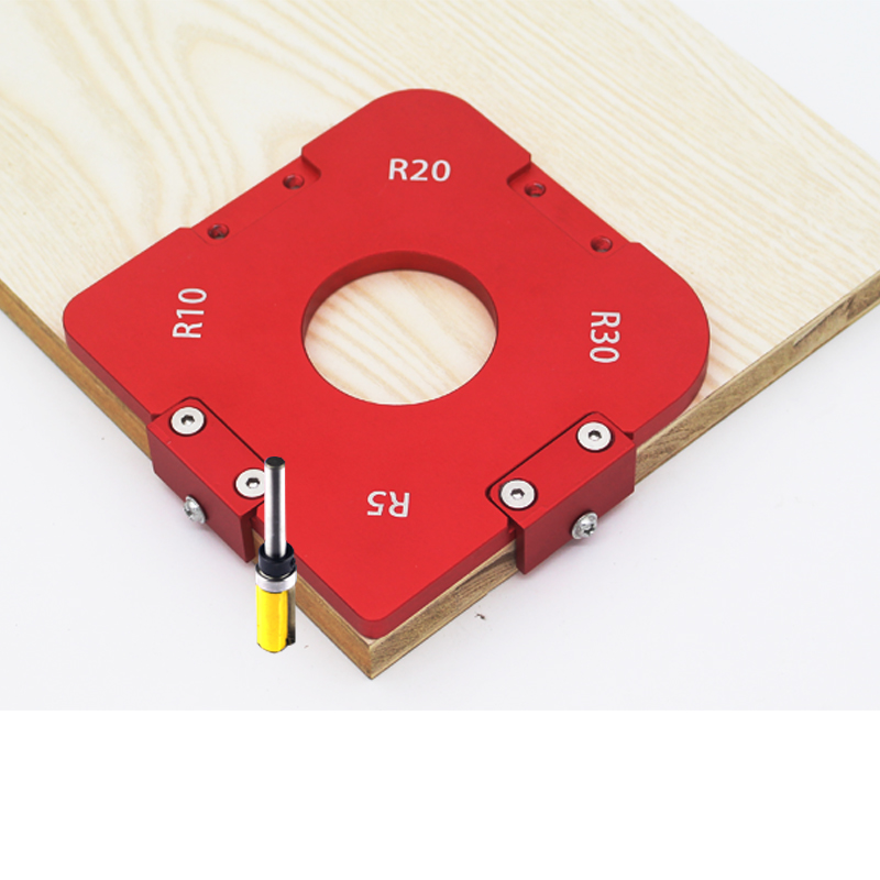 Ronde Hoek Jig Sjablonen R5 R1 - Router Table Insert recensie en prijs