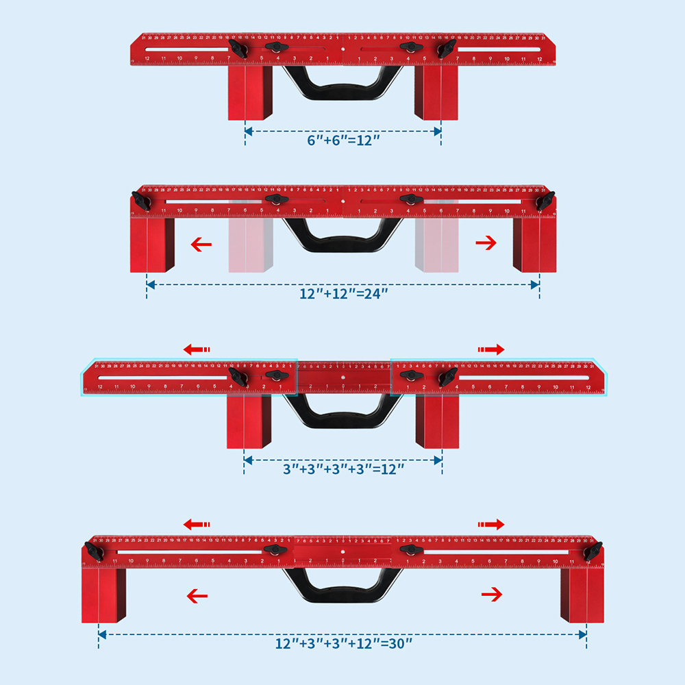 1Set Framing Tools, verstelbar - Dowel Jig Kit recensie en prijs